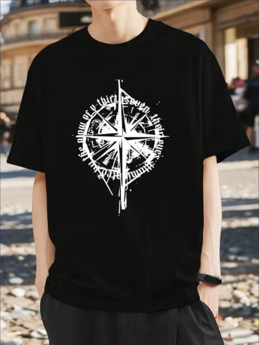Men's Printed Short Sleeve T-Shirt