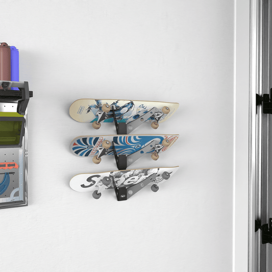 Skateboard Rack for 1, 2 or 3 Skate Decks