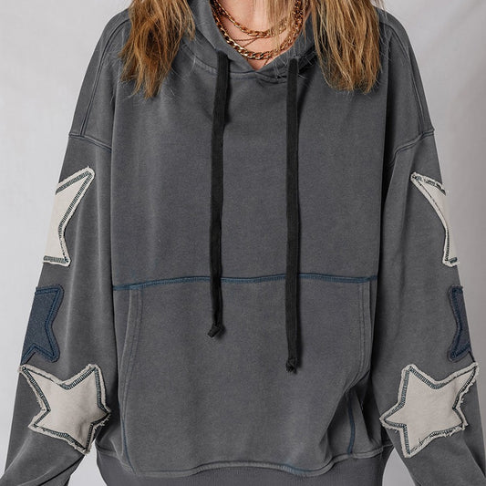 Women's Hooded Sweater European And American Personalized Design Sense