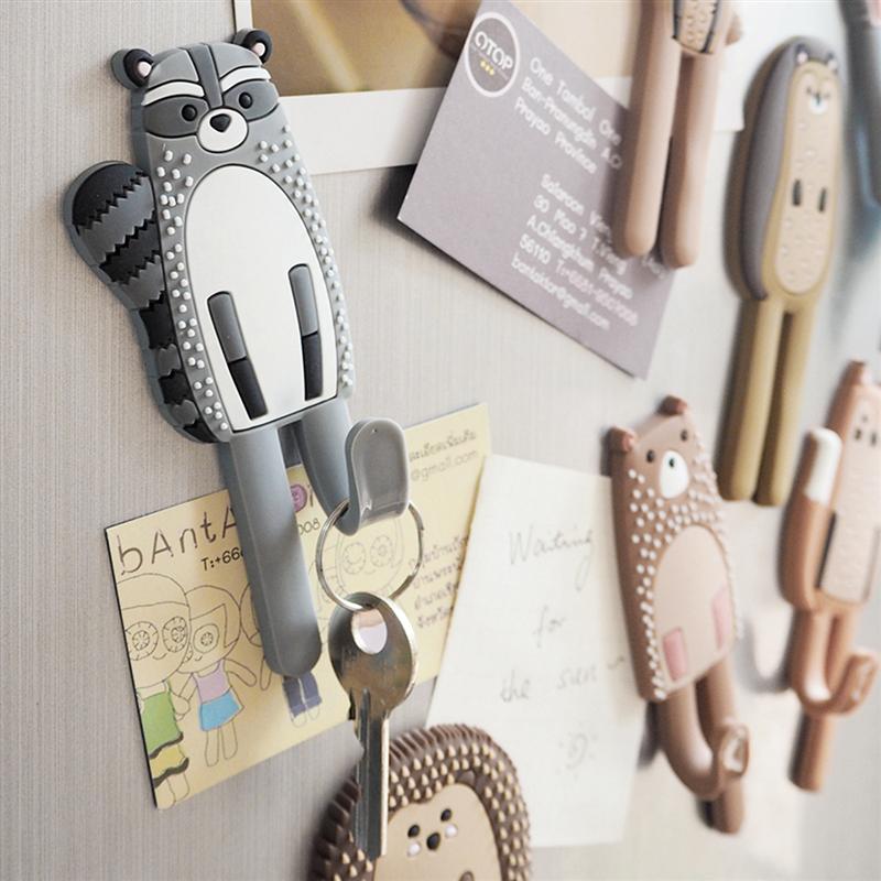 Cute Magnetic Hooks Removable Fridge Sticker Refrigerator Message