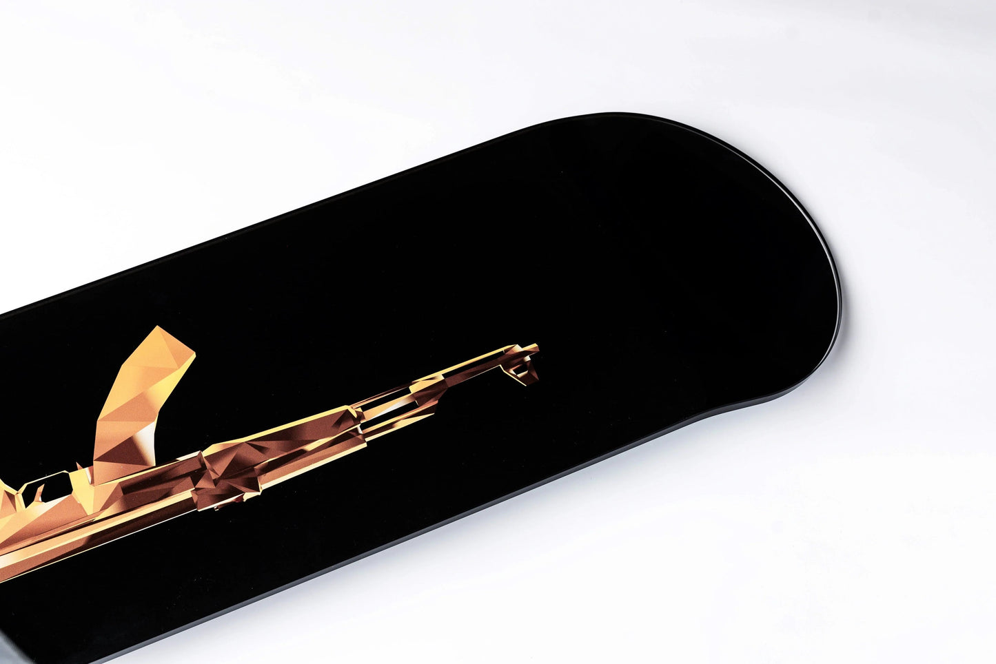 Gold AK 47 Skateboard