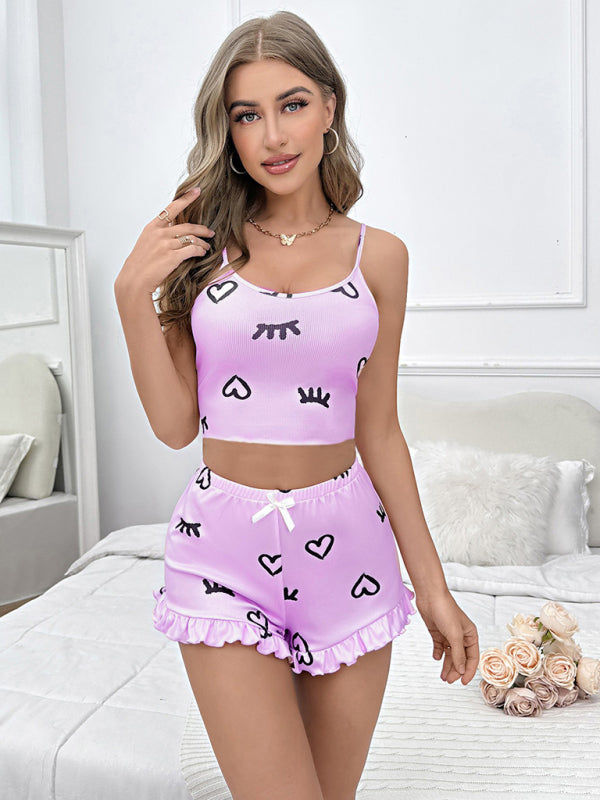 Cutie Patootie shorts pajamas set