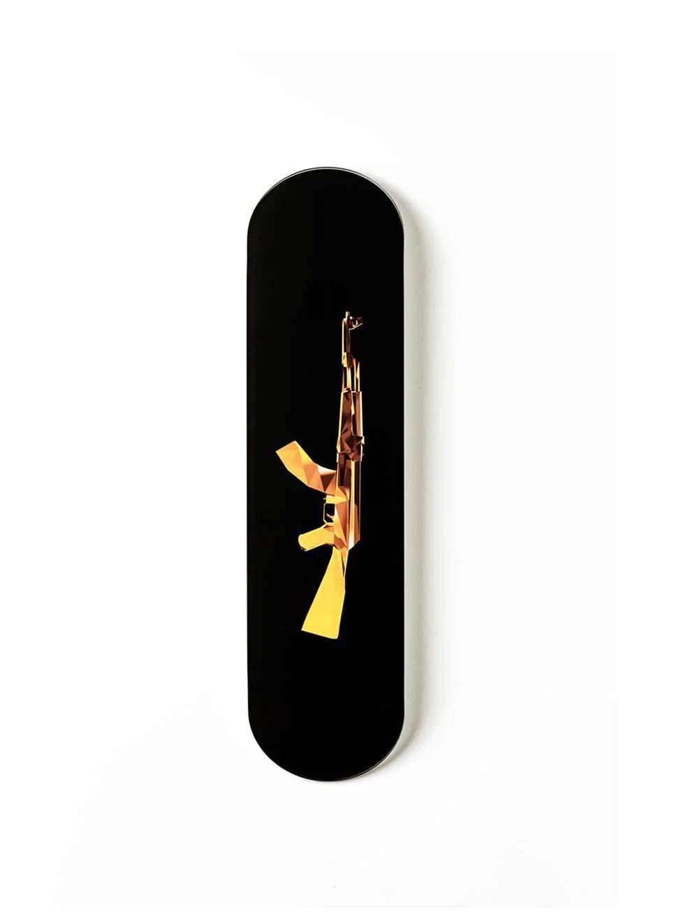 Gold AK 47 Skateboard